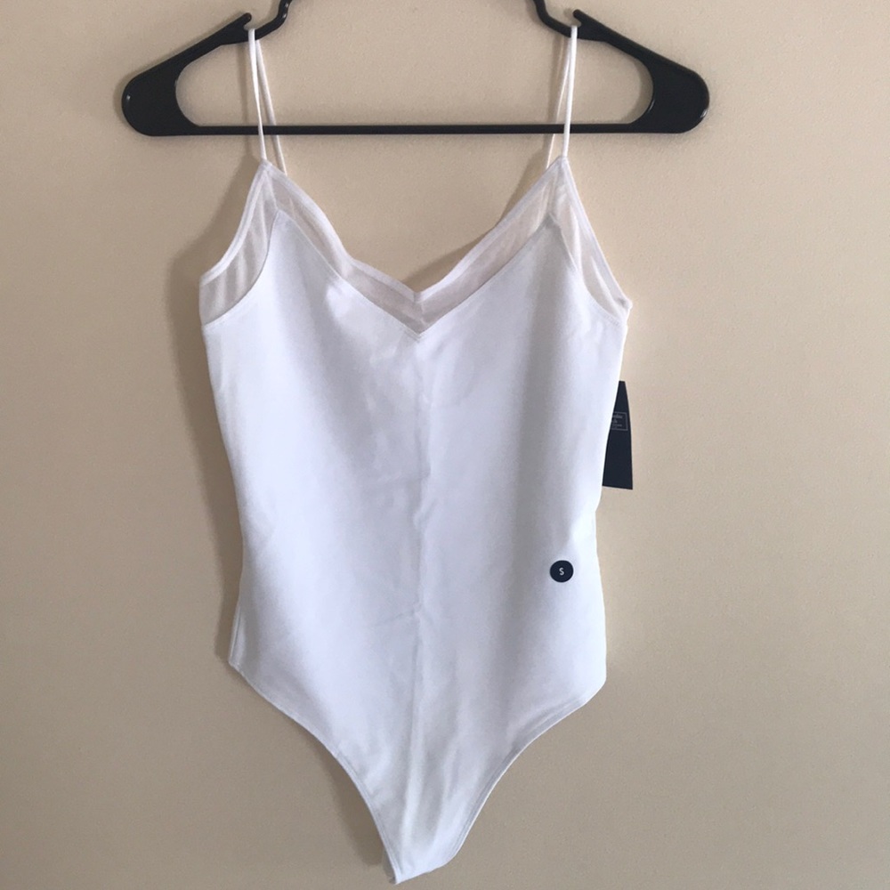 Abercrombie & Fitch seamless mesh bodysuit
